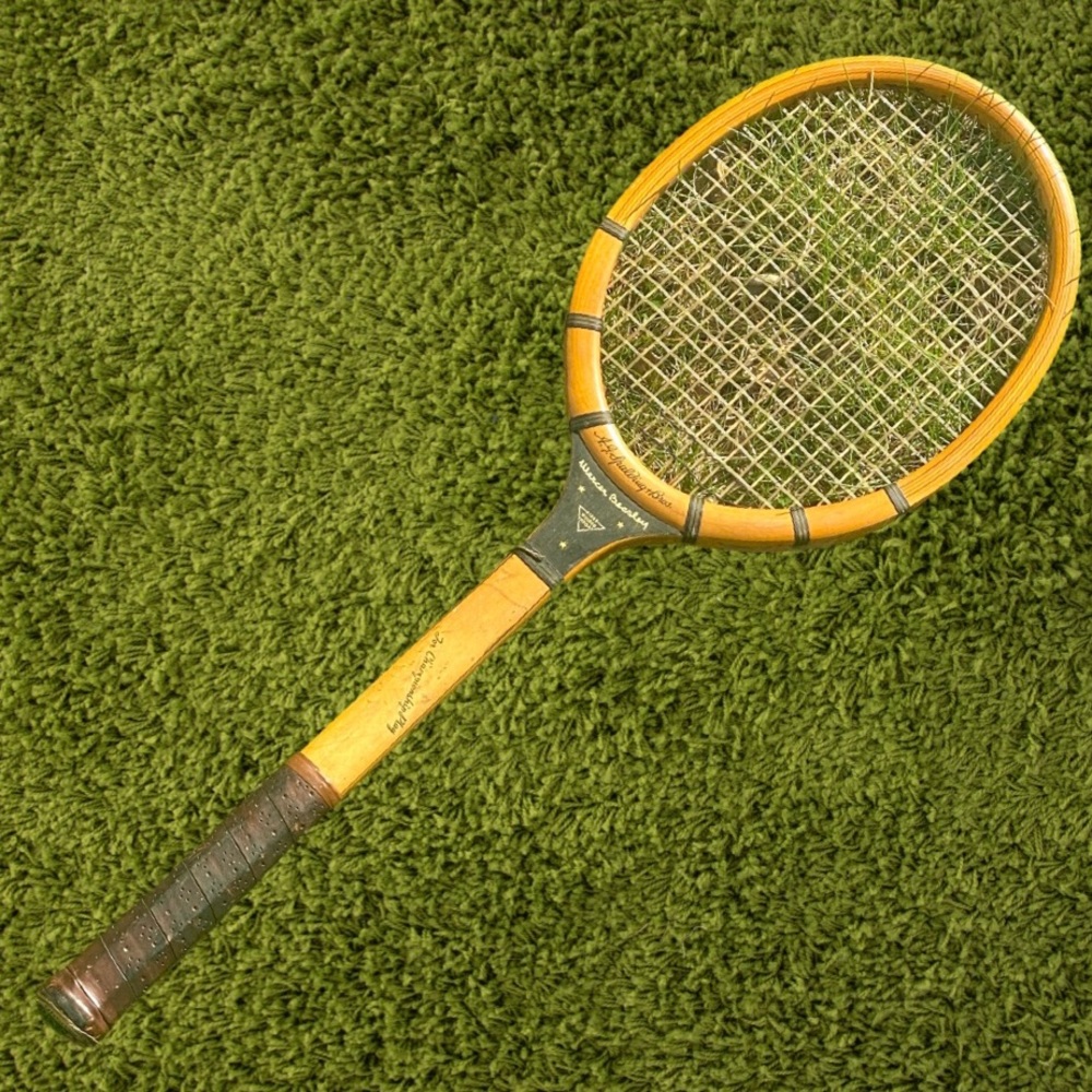 Mercer Beasley Vintage Tennis Racquet/Racket‎